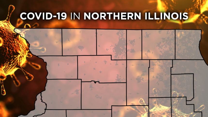 Region 1 of Counties within COVID lockdown in Northern Illinois. Credit: 13WREX.