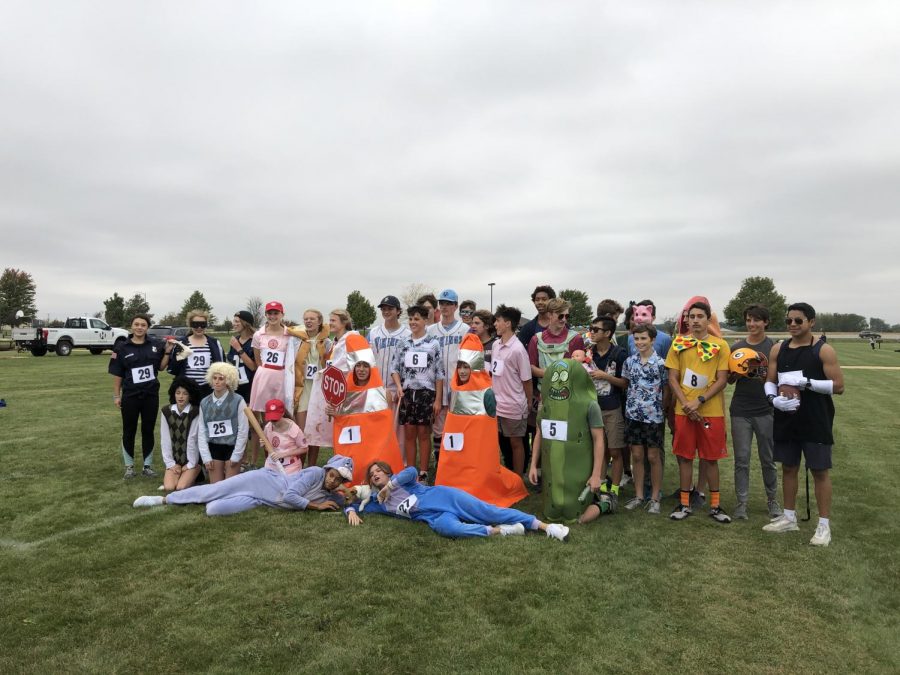 Cross Country team out-costumes the competition