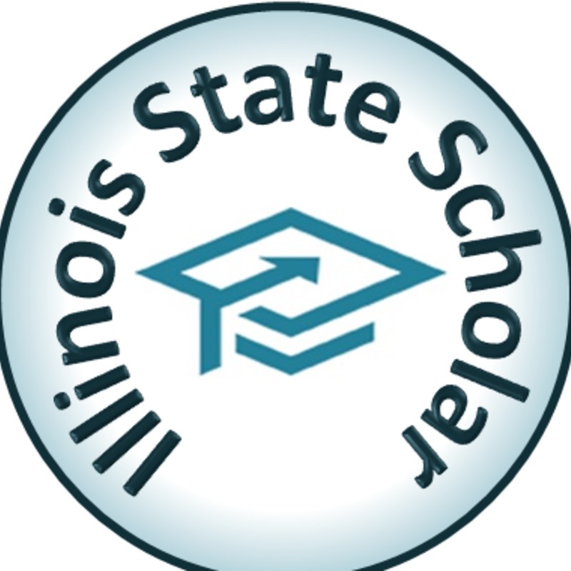 The logo for the Illinois State Scholar program.
