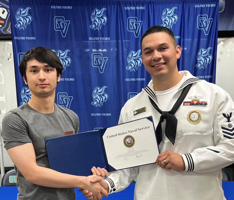 Joseph Von Arx, U.S. Military: “I’m going to be in the Navy, I am going into the military because many of my family has been in the military in the past. My grandparents were in World War 2 as well. Besides, I wanted to go to college later on so going to the military works out.”