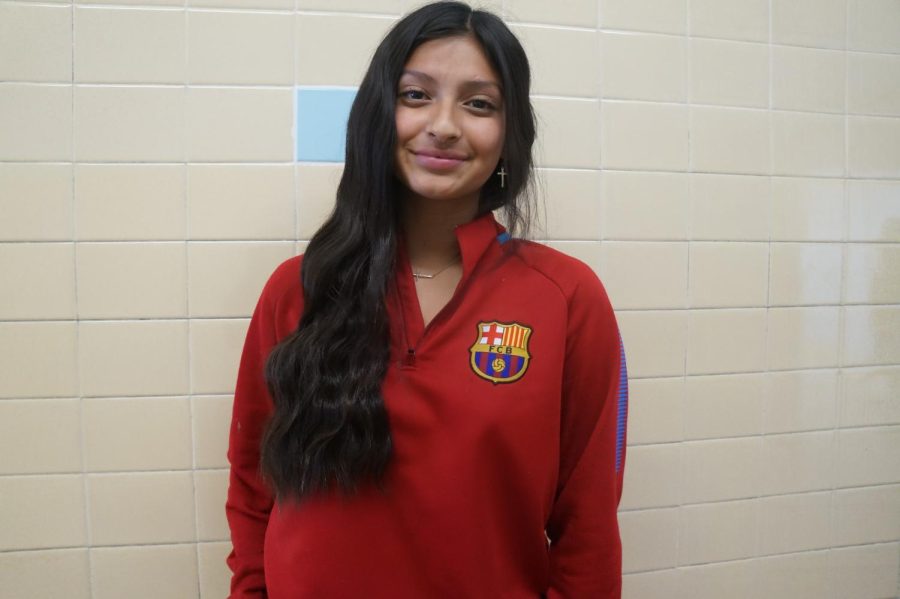 Azul Martinez,Freshmen: “My best Halloween experience was when I had a sleep-over with my two best friends. We all dressed as James.P. Sullivan from Monster Inc. We also watched scary movies and wouldn’t stop laughing and messing around with each other.”
