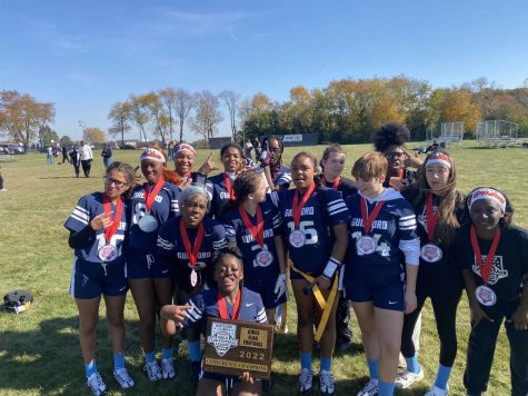 First-ever girls flag football team makes it to state finals