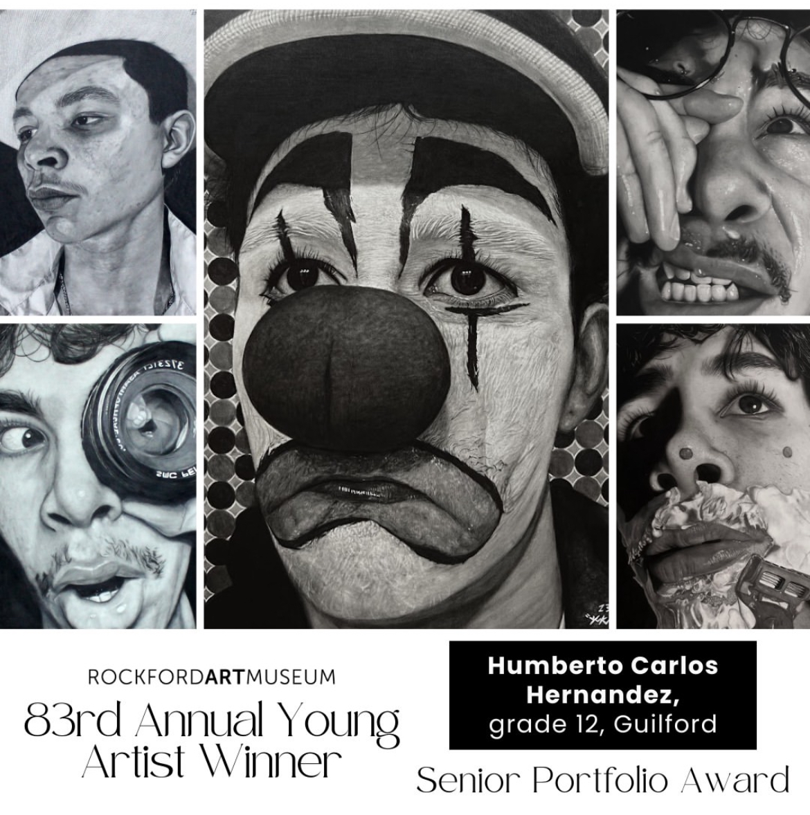 Humberto Hernandez wins senior portfolio award